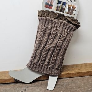 Leg warmers tan boot leeg warmers.